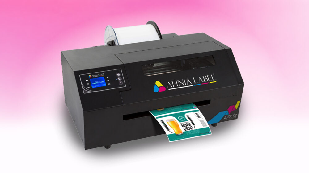 Short-to-mid-volume runs L502 Industrial Duo Ink Color Label Printer