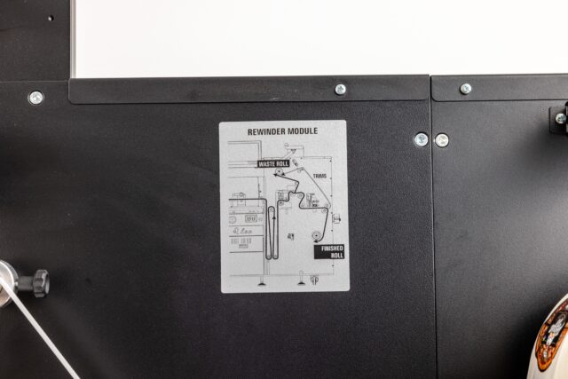 Output side paper path diagram for DLF Quattro