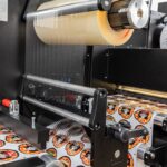 Digital label finishing lamination