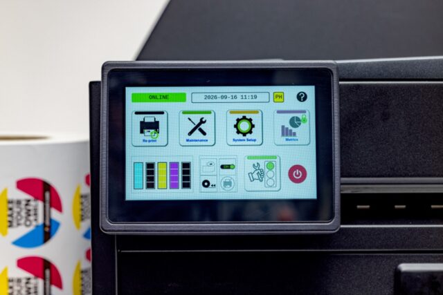 L801 pro touchscreen interface