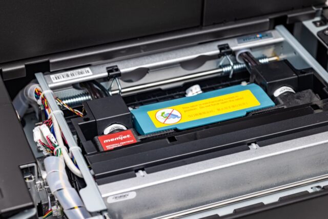 L801 Pro printer inside printhead access