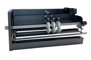 Inline-Schneideraufsatz für die digitale Etikettendruckmaschine Afinia Label X350.