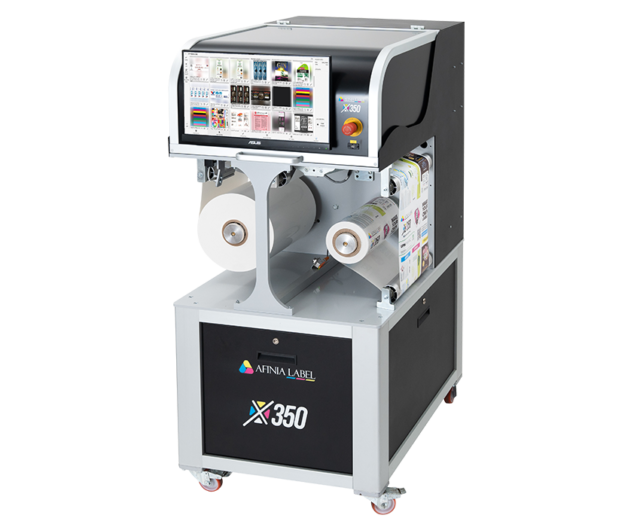 Afinia Label X350 Inkjet roll to roll high volume label press